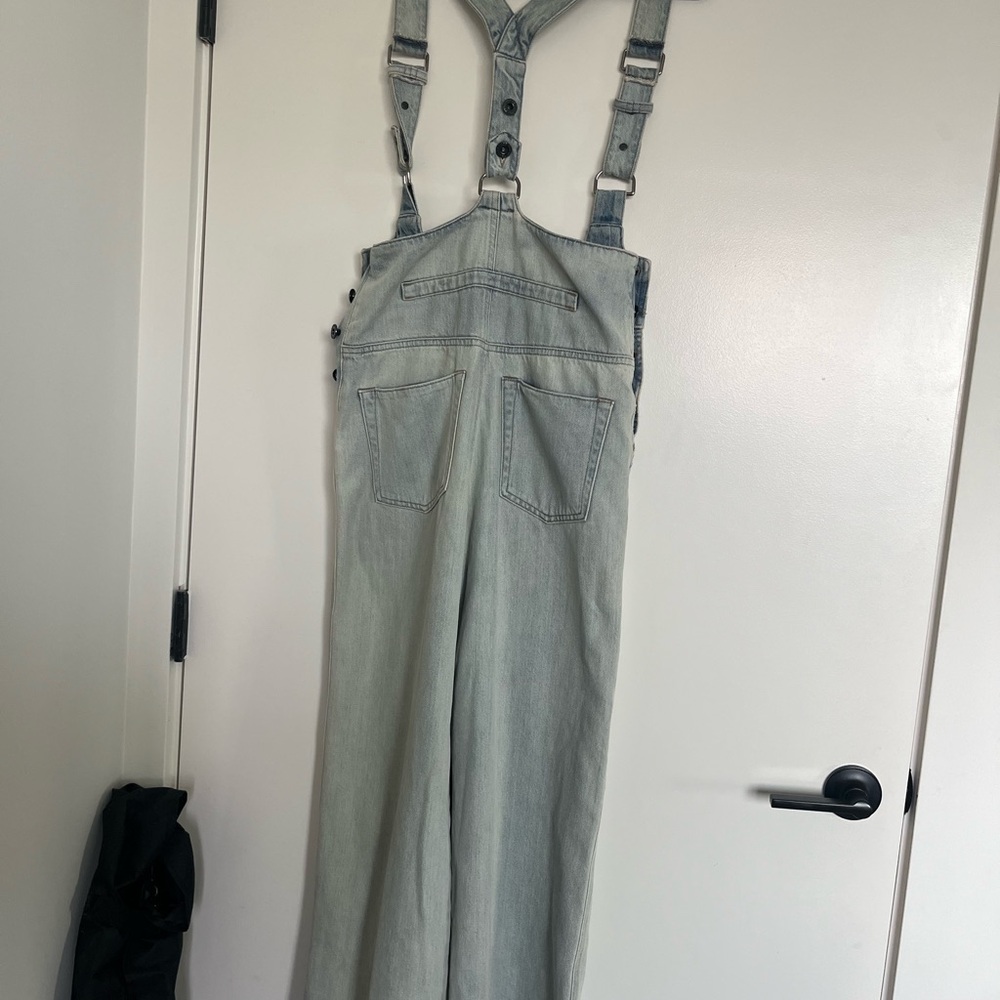 Diesel Black Gold Light Wash Denim Jumpsuit